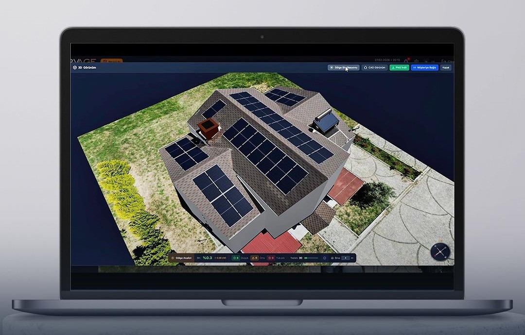 3D Çatı Tasarımı
