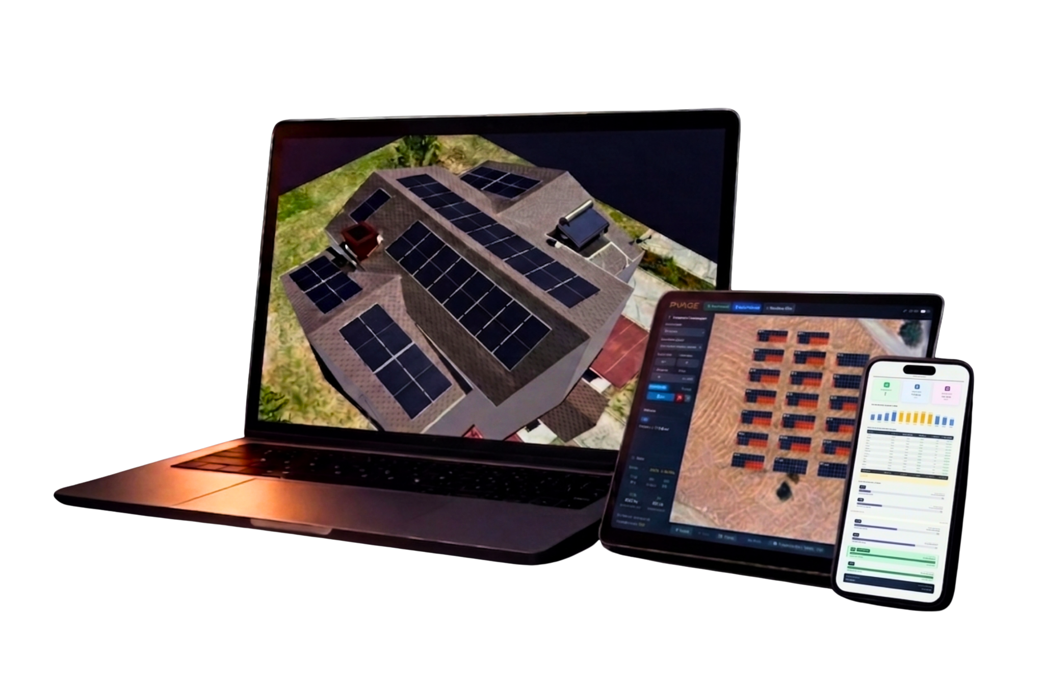 PVAGE Software Mockup